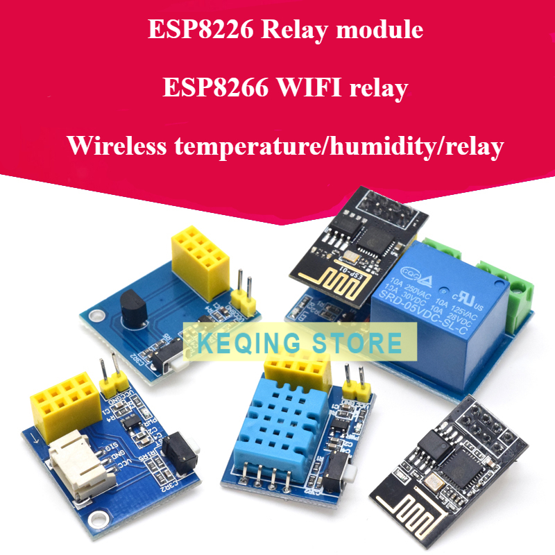 Esp8266 Relay Module - スマートwifiリレーモジュール,ソケット,esp8266 ESP-01S, ESP-01S
