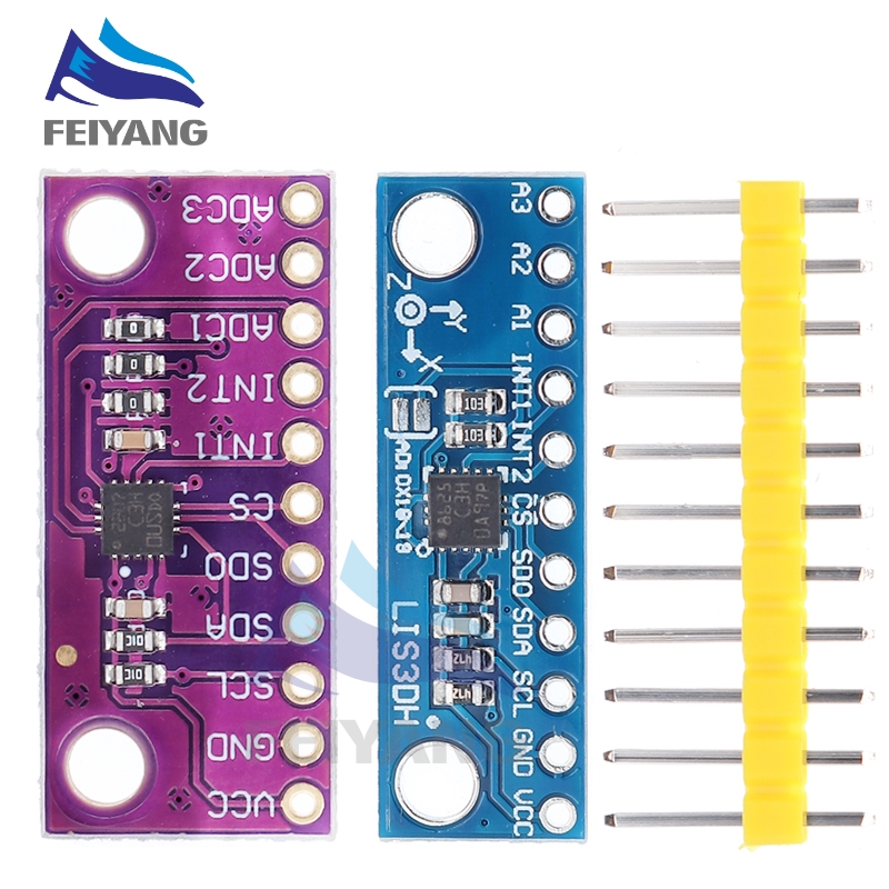 Sensor Kit Arduino - LIS3DSH LIS3DH Arduino 用高解像度 3 軸加速度計
