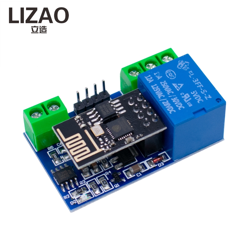 Esp8266 Relay Module - LIZAO ESP8266 5V WiFi IoT リレーモジュール