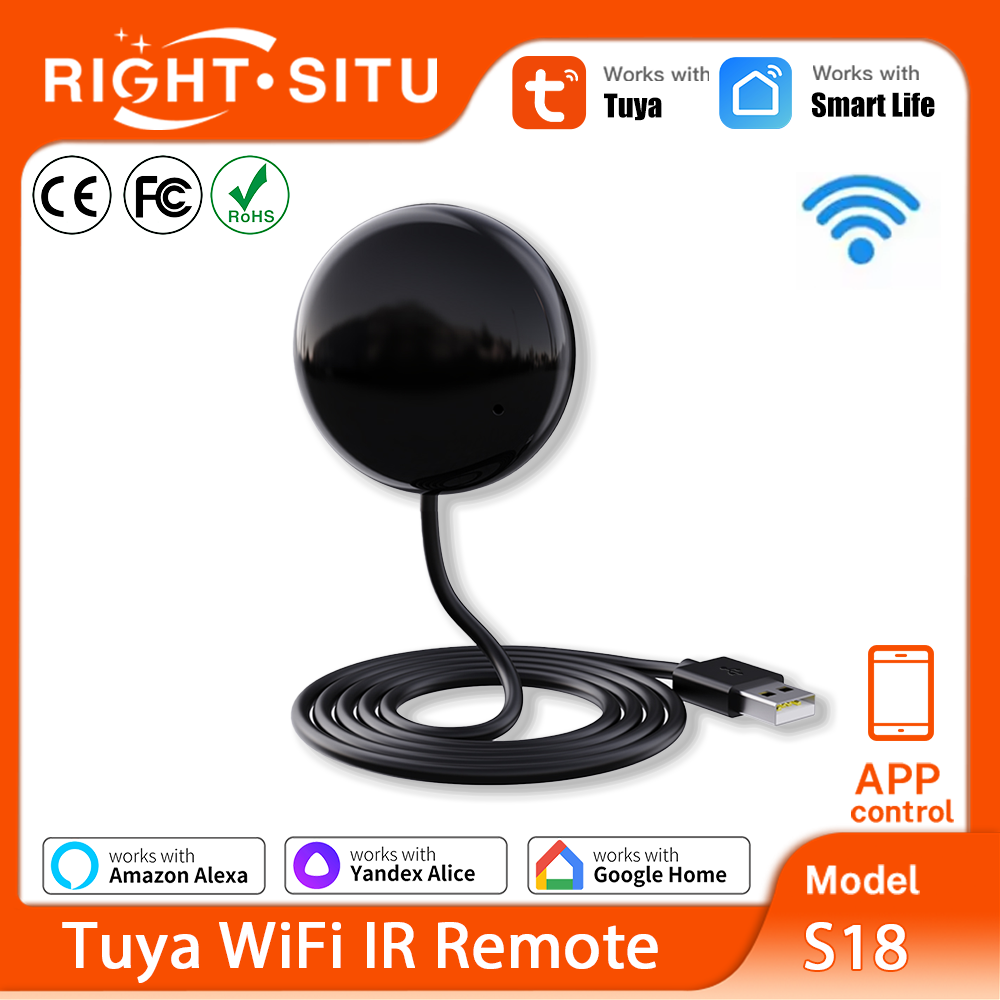 Tuya WiFi IRリモコン スマートホームオートメーシ - Smart Home Automation Kit のレビューと価格