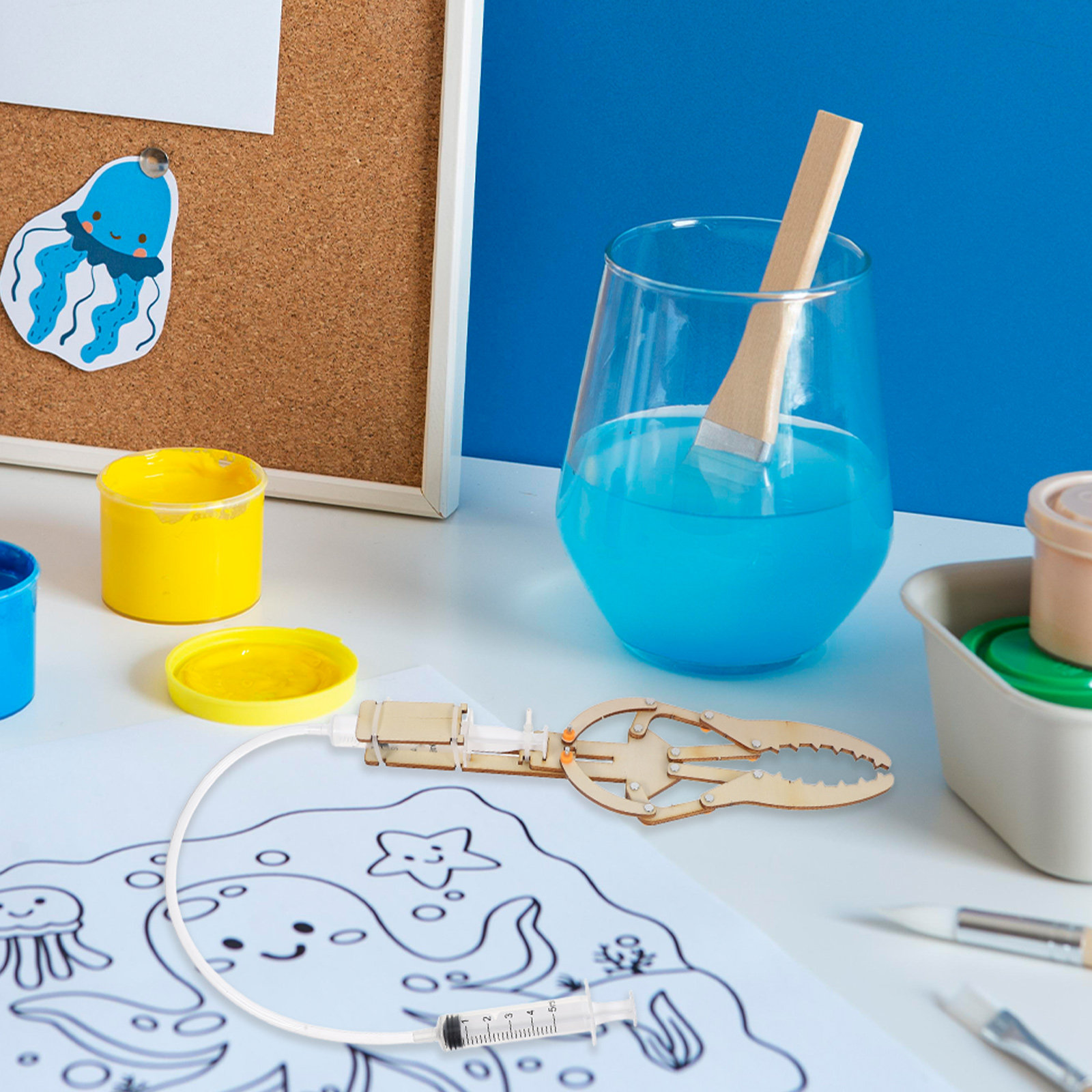 DIY油圧ロボットアーム STEM エンジニアリングキット。 - Stem Robotics Kit のレビューと価格