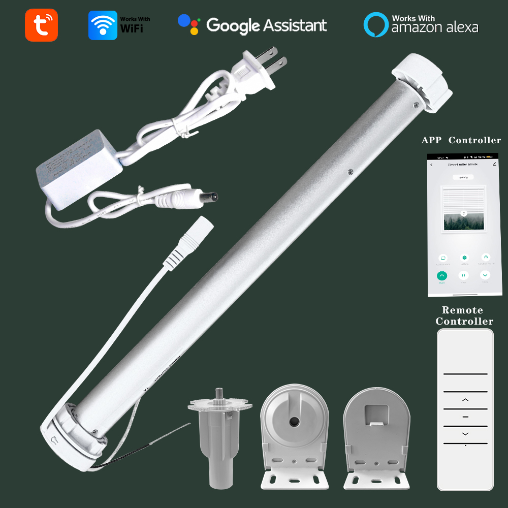 Tuya WiFiミニ電動ローラーブラインドモーター、スマー - Smart Home Automation Kit のレビューと価格