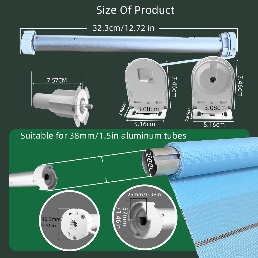 Tuya WiFiミニ電動ローラーブラインドモーター、スマー - Smart Home Automation Kit のレビューと価格