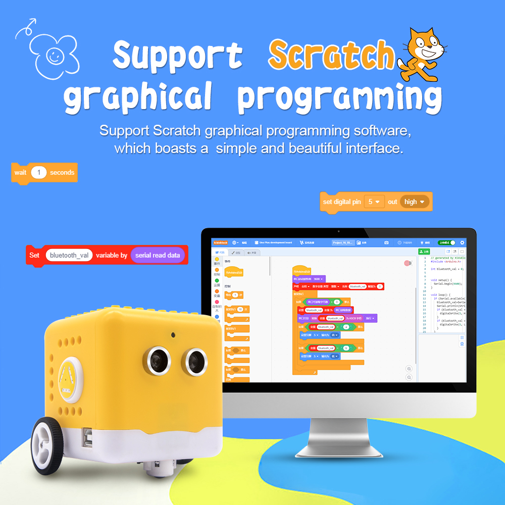 Kidsbits プログラマブルロボットキット コーディング - Stem Robotics Kit のレビューと価格