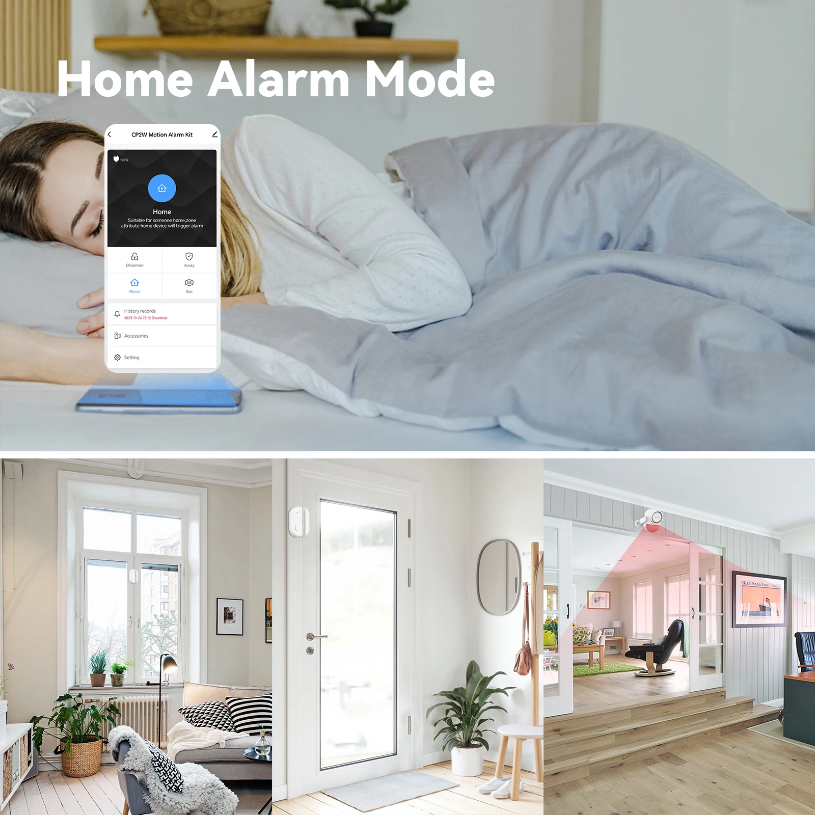 CPVAN ワイヤレス WIFI 2.4G スマートホーム警 - Smart Home Automation Kit のレビューと価格