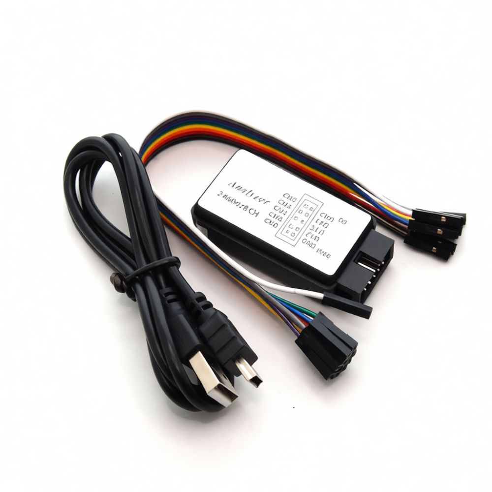 24MHz、8チャンネル、USB接続のロジックアナライザー。 - Electronics Project Kit のレビューと価格