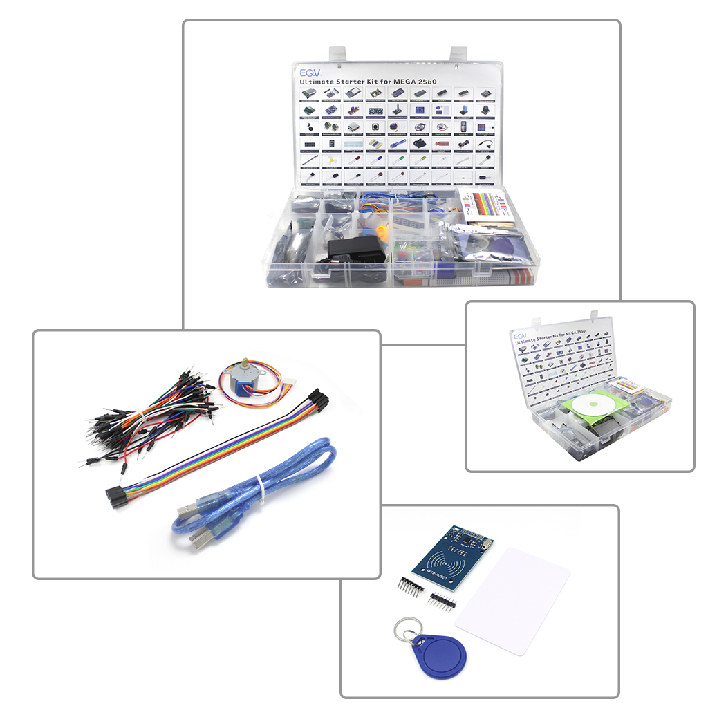 Eqv-Lcd1602iic/超音波センサー/チュートリアル - Esp32 Smart Home Kit のレビューと価格