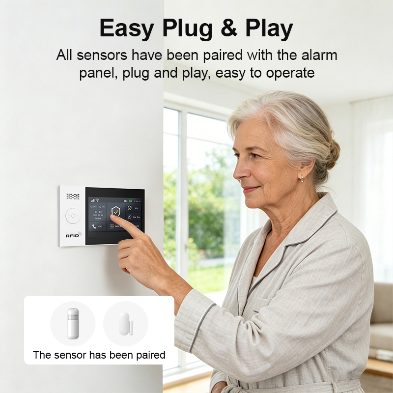PGST 2G GSM WiFi 警報システムキット ワイヤ - Smart Home Automation Kit のレビューと価格