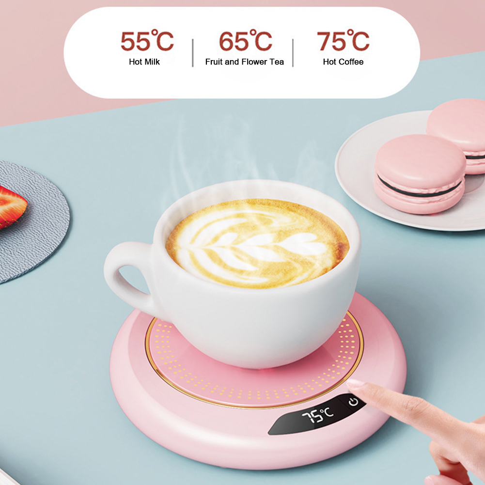 スマート電気カップウォーマーポータブルコーヒーマグ加熱プレー - Wifi Thermostat のレビューと価格