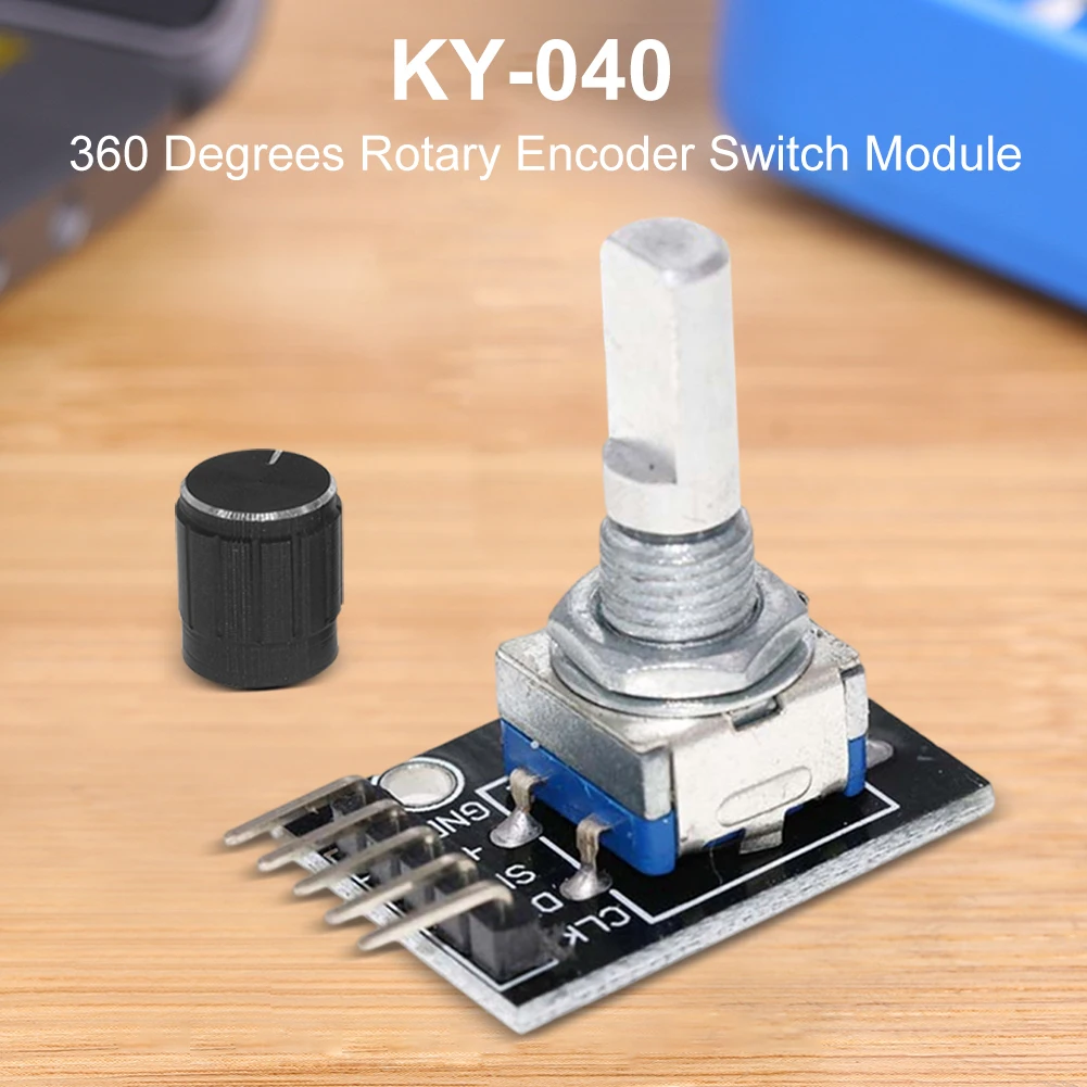 1-8 個 KY-040 360 度ロータリーエンコーダモジ - Sensor Kit Arduino のレビューと価格