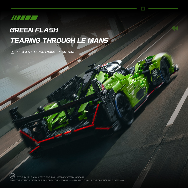 MOC ランボルギーニ SC63 WEC & IMSA チャ - Stem Robotics Kit のレビューと価格