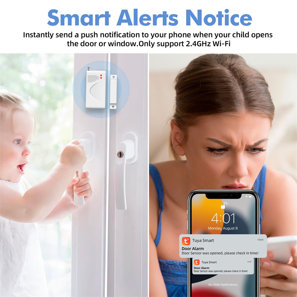 KERUI 120db サイレン警報システム WiFi Tu - Smart Home Automation Kit のレビューと価格