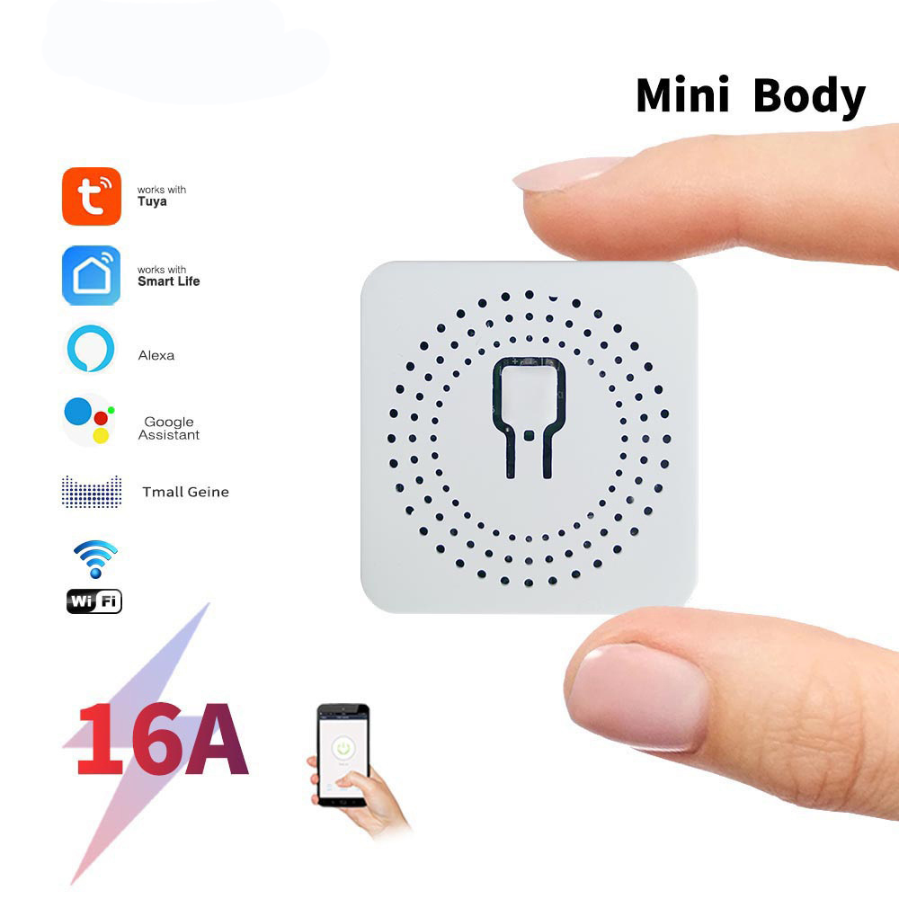 16A 双方向制御 DIY WiFi ミニスマートライトスイ - Smart Light Switch Wifi のレビューと価格
