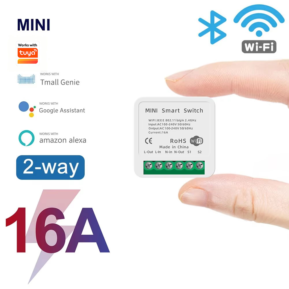 Tuya Smart Lifeアプリ対応 Mini 16A  - Smart Home Automation Kit のレビューと価格