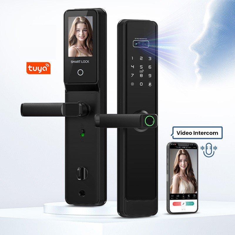 EGFirtor 半自動 Tuya 指紋パスワードロック ホ - Smart Door Lock Wifi のレビューと価格