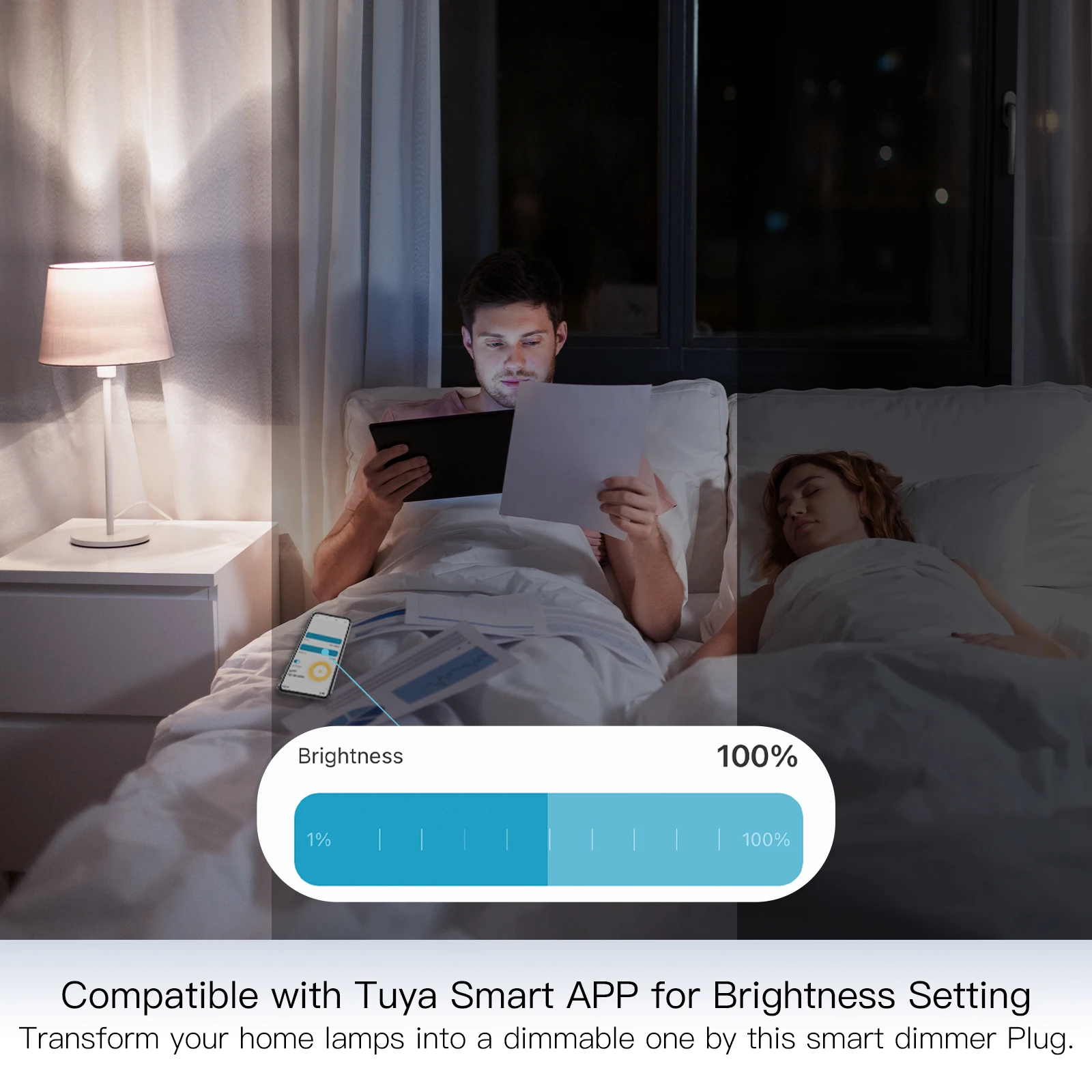 MOES Tuya WiFi スマートプラグ 調光可能な電源 - Wifi Smart Plug のレビューと価格