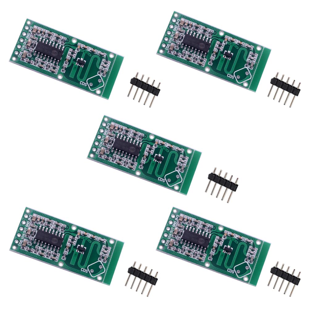 5 個 RCWL-0516 モーション検出センサー、Ardu - Esp8266 Relay Module のレビューと価格