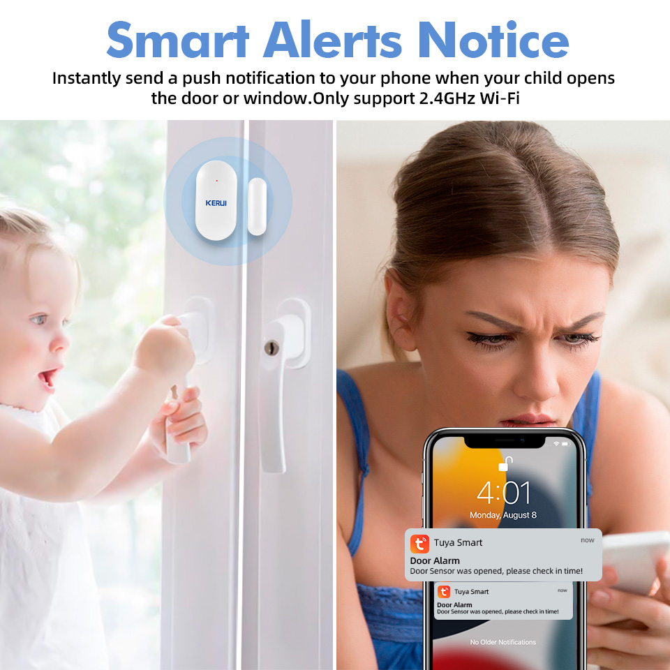 Fuers-ワイヤレス大音量アラーム,Wi-Fi,120db - Smart Home Automation Kit のレビューと価格